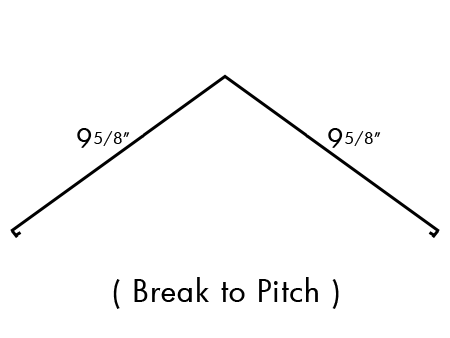 Ridge Roll Trim Profile